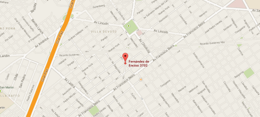Mapa Oficina Buenos Aires